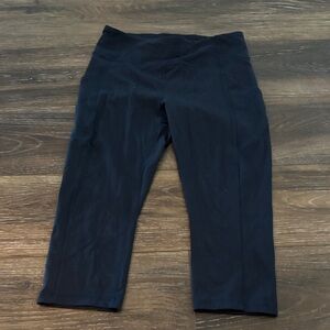 Womens navy blue lululemon Leggings